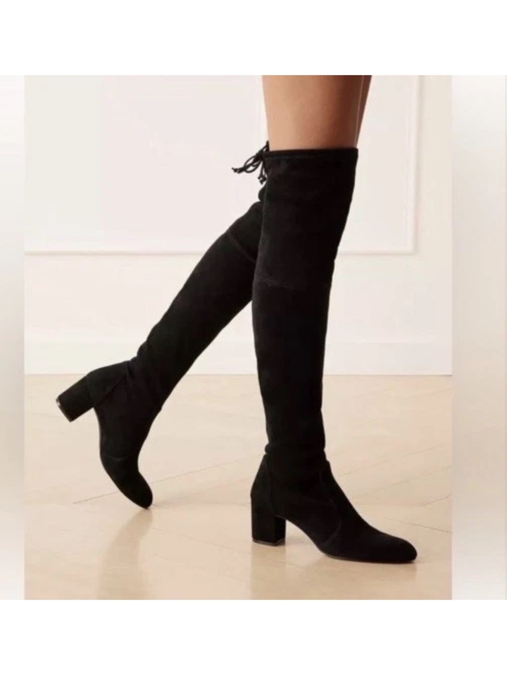 EUC Stuart Weitzman OTK YULIANALAND Boots, Suede,  7. 5 Made in Spain